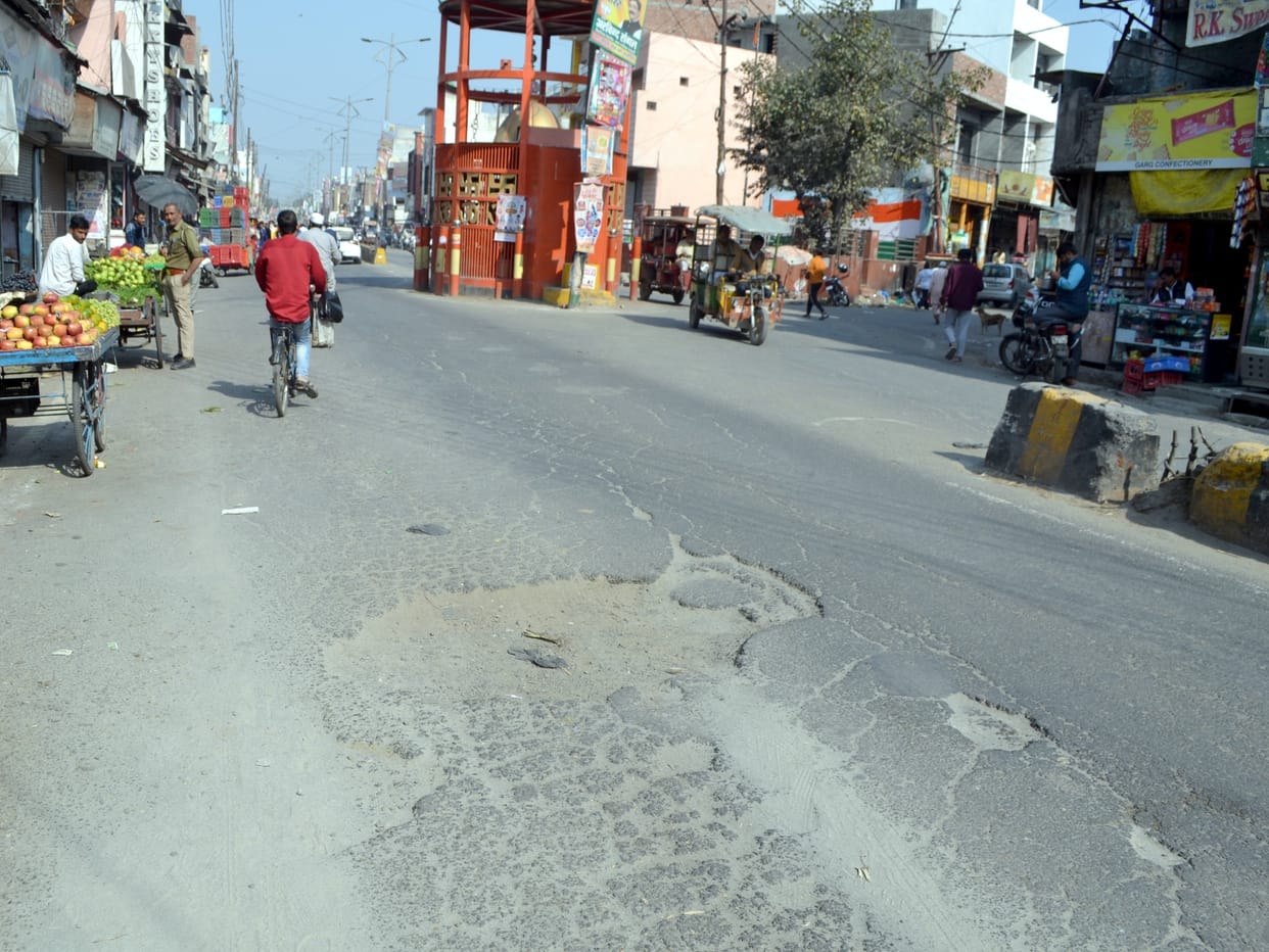 Development work stuck between State Construction Agency and NHAI