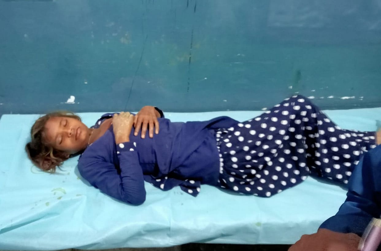 Wall collapses, old woman dies after being buried under debris, Dhevati injured