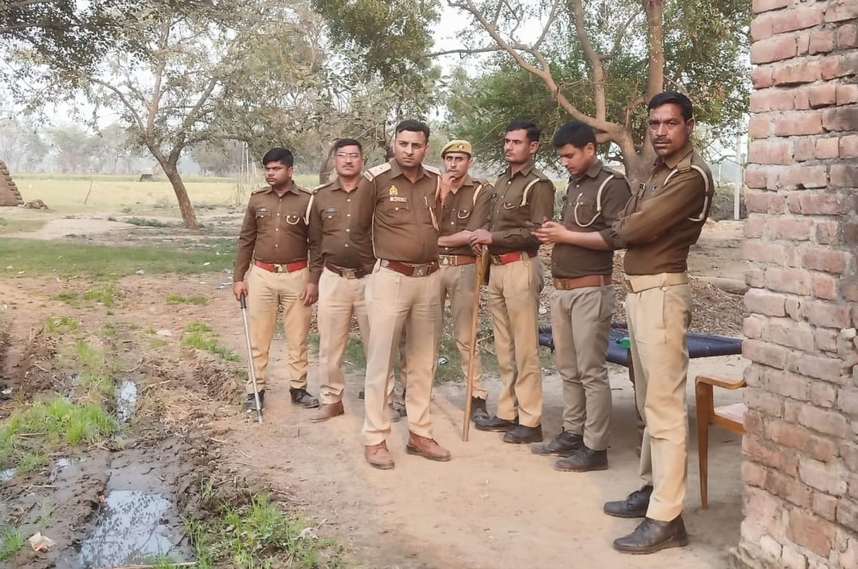Triple murder: After Hariom's death, tension increased again in Bhagta Nagla