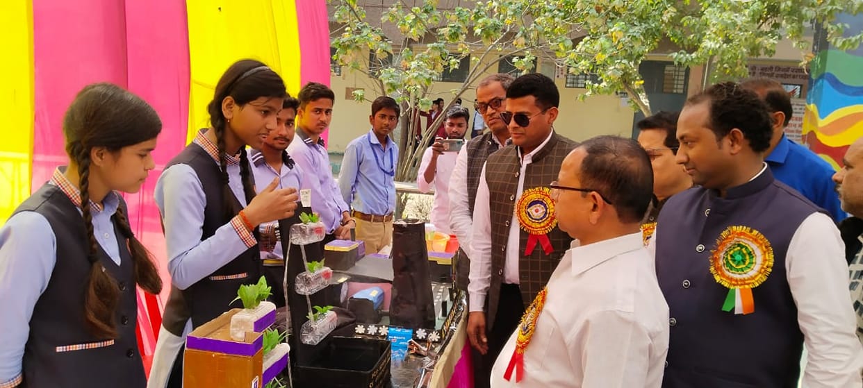 Children show talent in science exhibition