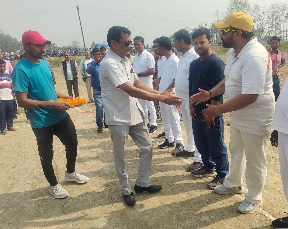 Singham Cricket Club team defeated Media XI