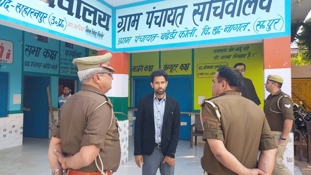 In Badhedi Koli, 54.08 percent votes were cast for the post of Pradhan.