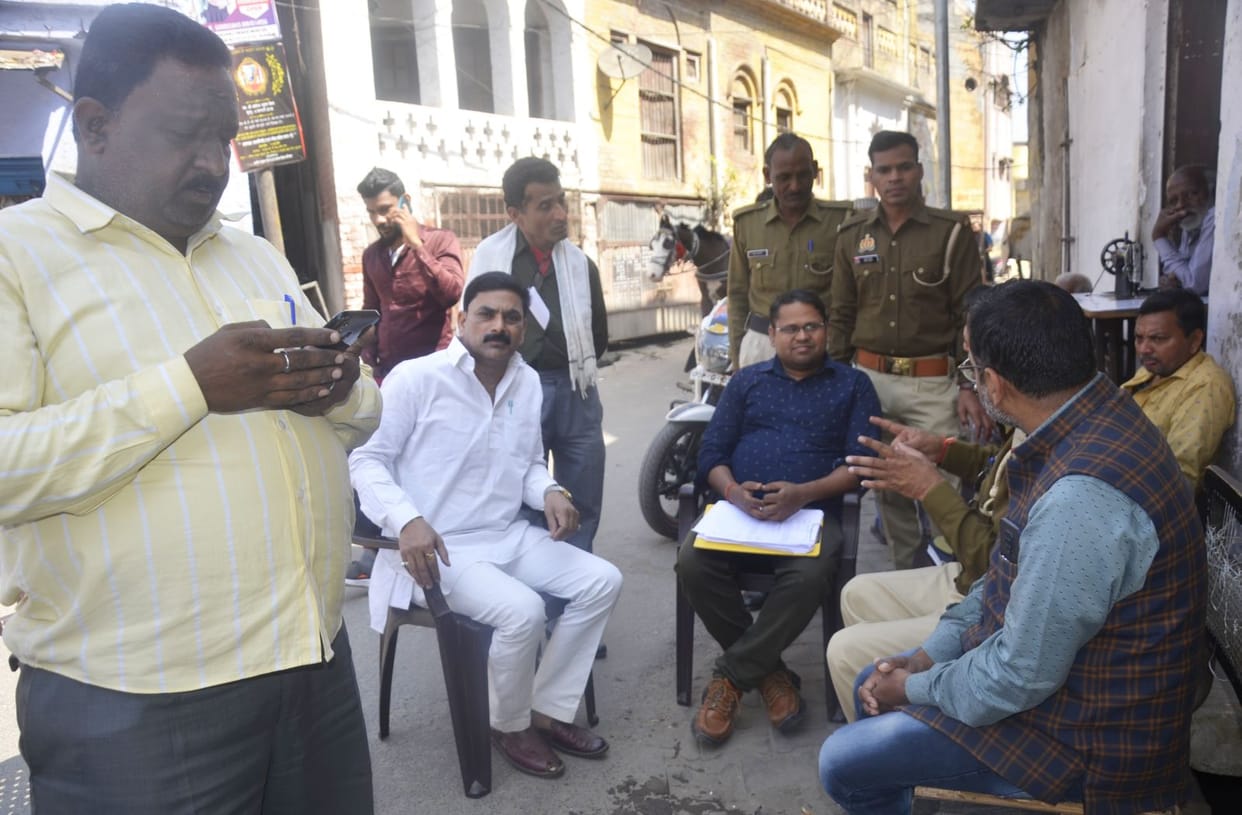 34 bags of food grains stolen from the ration shop behind the outpost