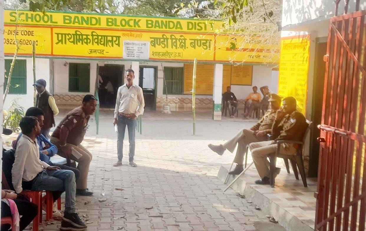Peaceful polling on four vacant posts of village head