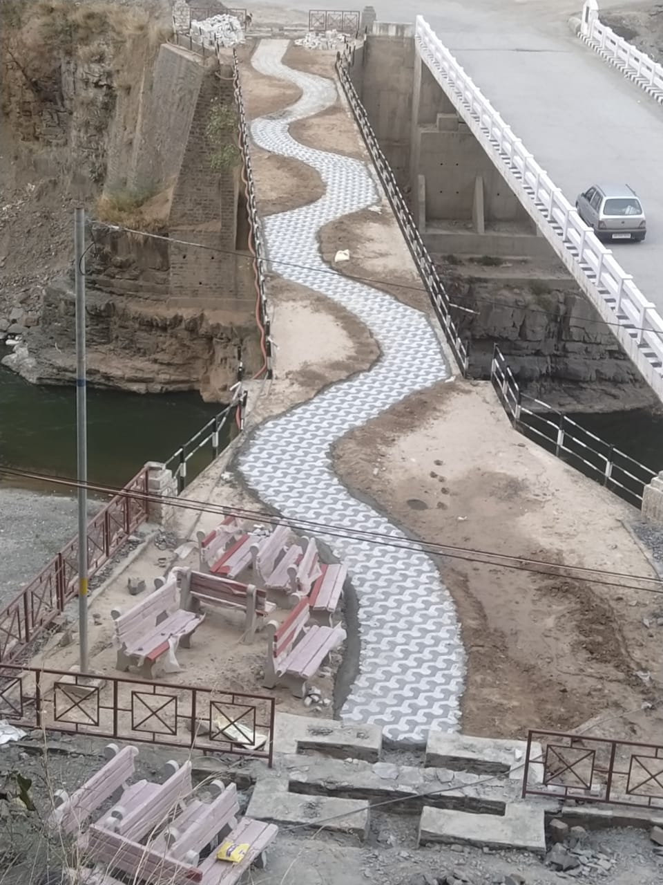 Beautification of old Giripul in Yashwant Nagar with 11 lakhs