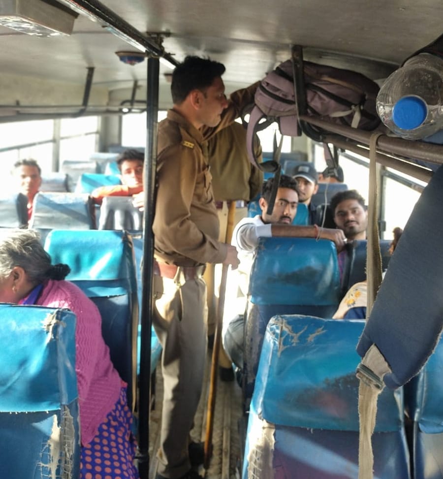 Vigil on the border due to the possibility of liquor smuggling on Holi