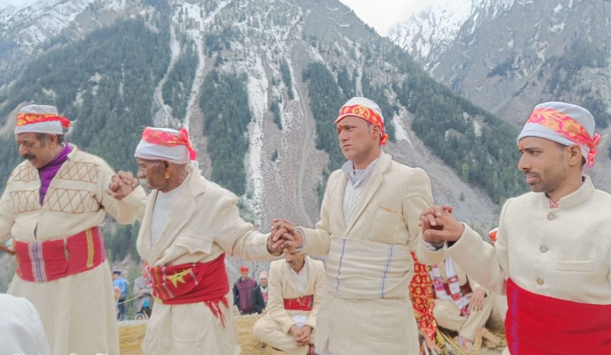 Bahralu fair in Purthi of Pangi
