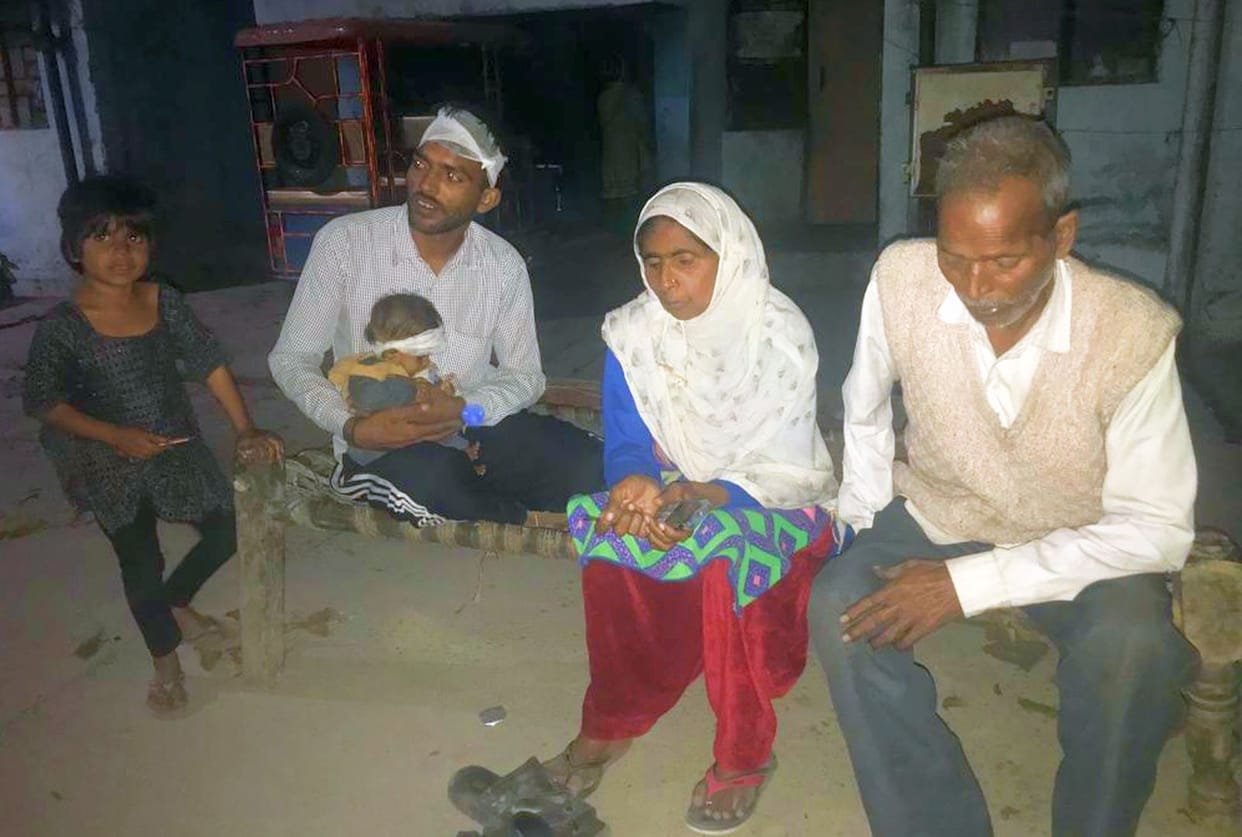 Attempted self-immolation again in Sahaswan Kotwali