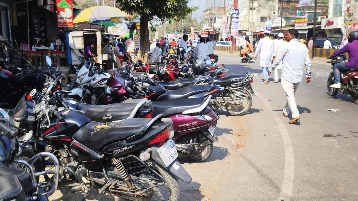 Municipality engaged in preparation of vehicle parking
