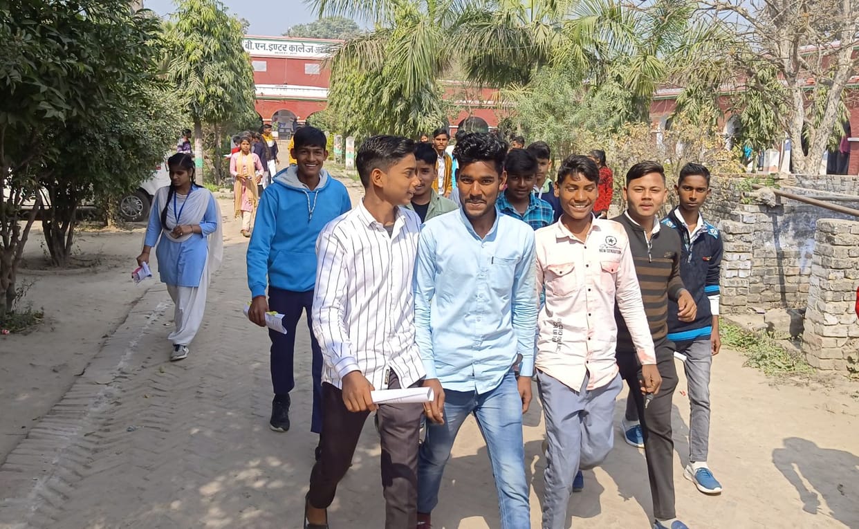 2234 students did not appear in the last day's examination