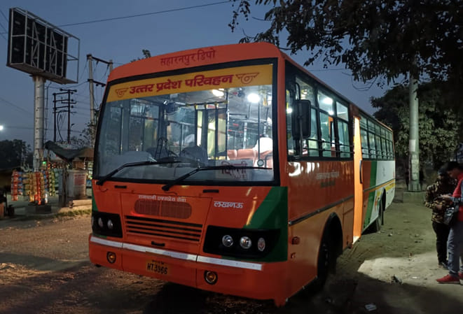 Saharanpur got two Rajdhani Express bus service