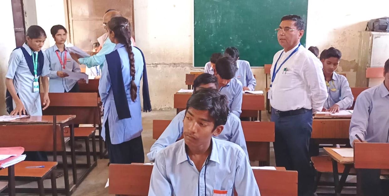 Five supervisors were freed for negligence in the examination of English subject of class X