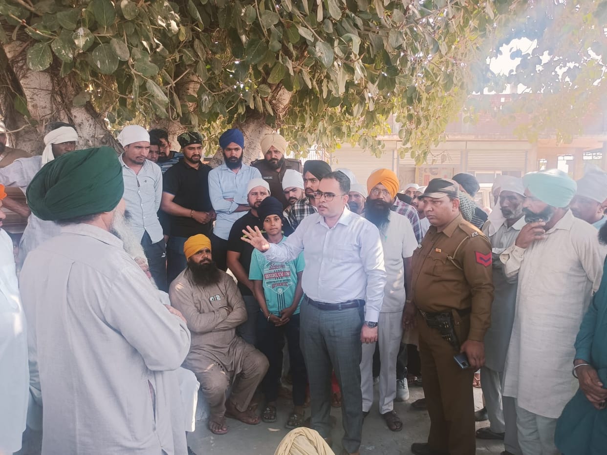 Dispute over Gurudwara management in Chandpura village, now joint meeting of both sides will be held on March 16