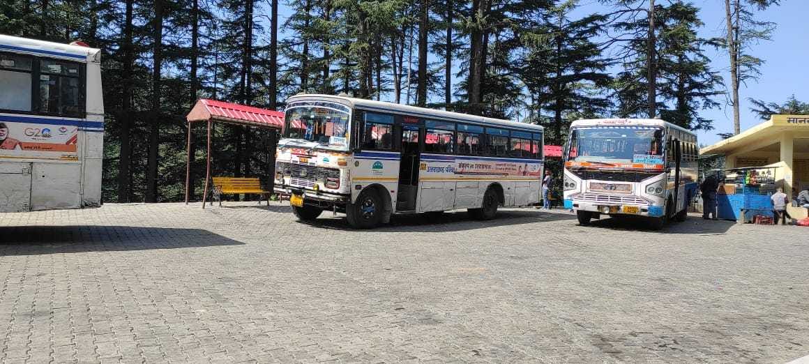 People face problems due to lack of bus.