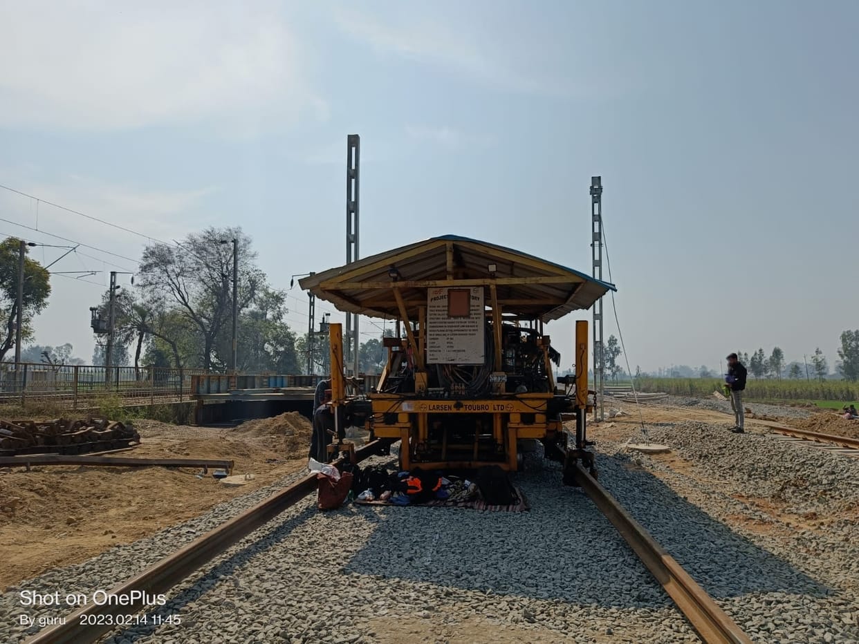 After Khurja, the corridor will be connected to the passenger rail line in Khatauli