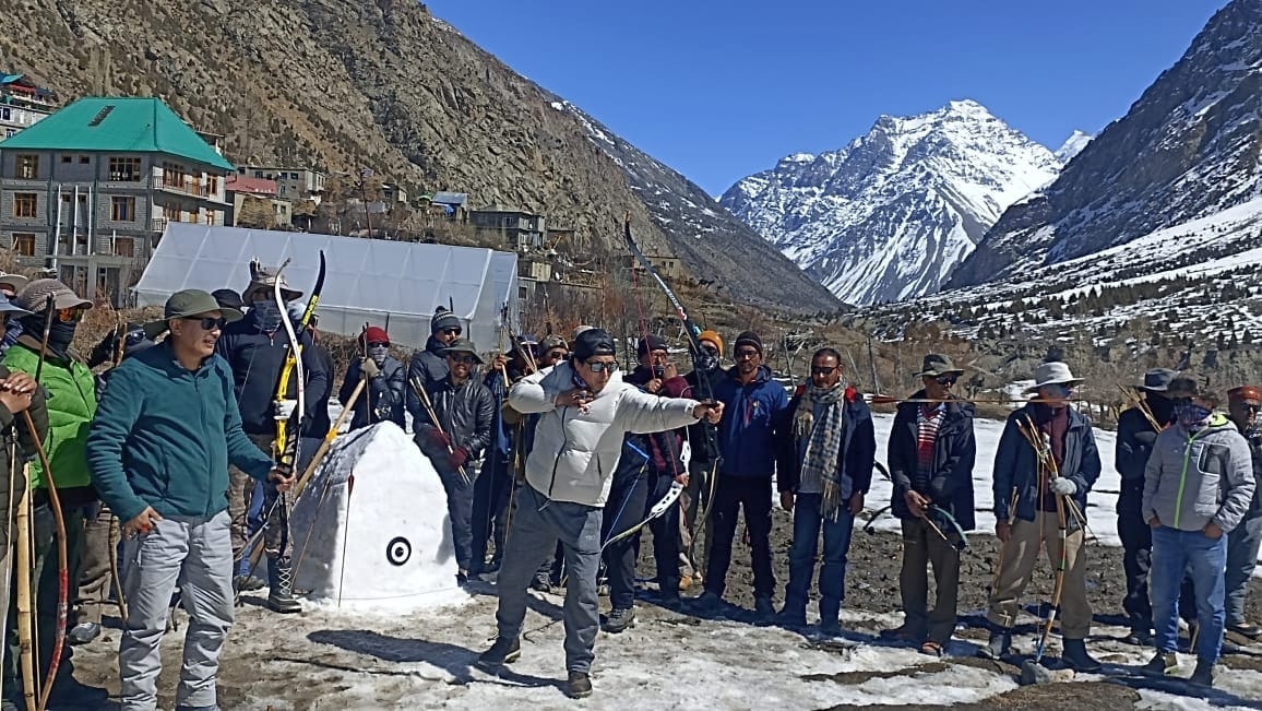 Lower Keylong became the winner in archery competition