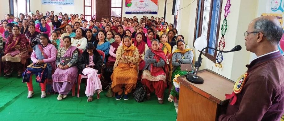 Important contribution of women in nation building: SDM