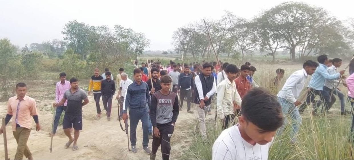 Wild animal killed 21 sheep in Wazirganj