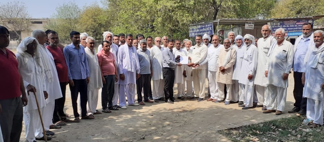 Farmers object to the collector rate of acquired land