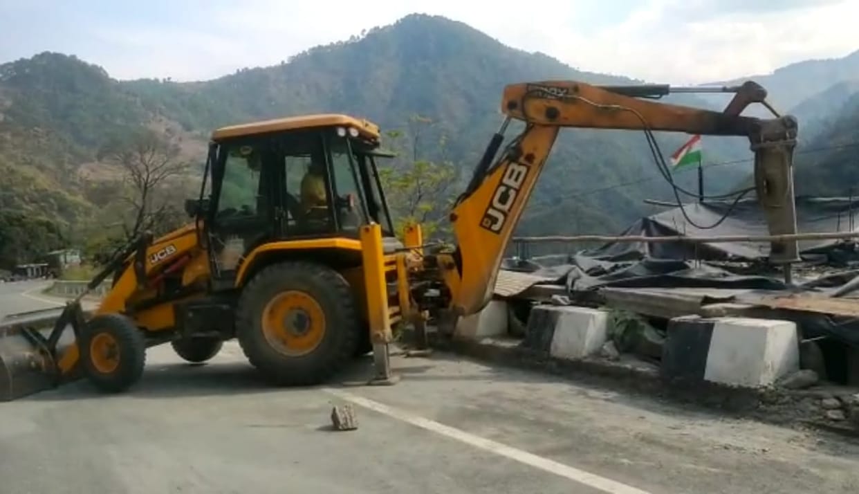 Encroachment demolished from NH shore