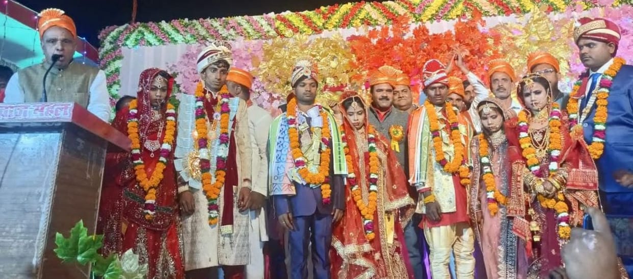 five married couples