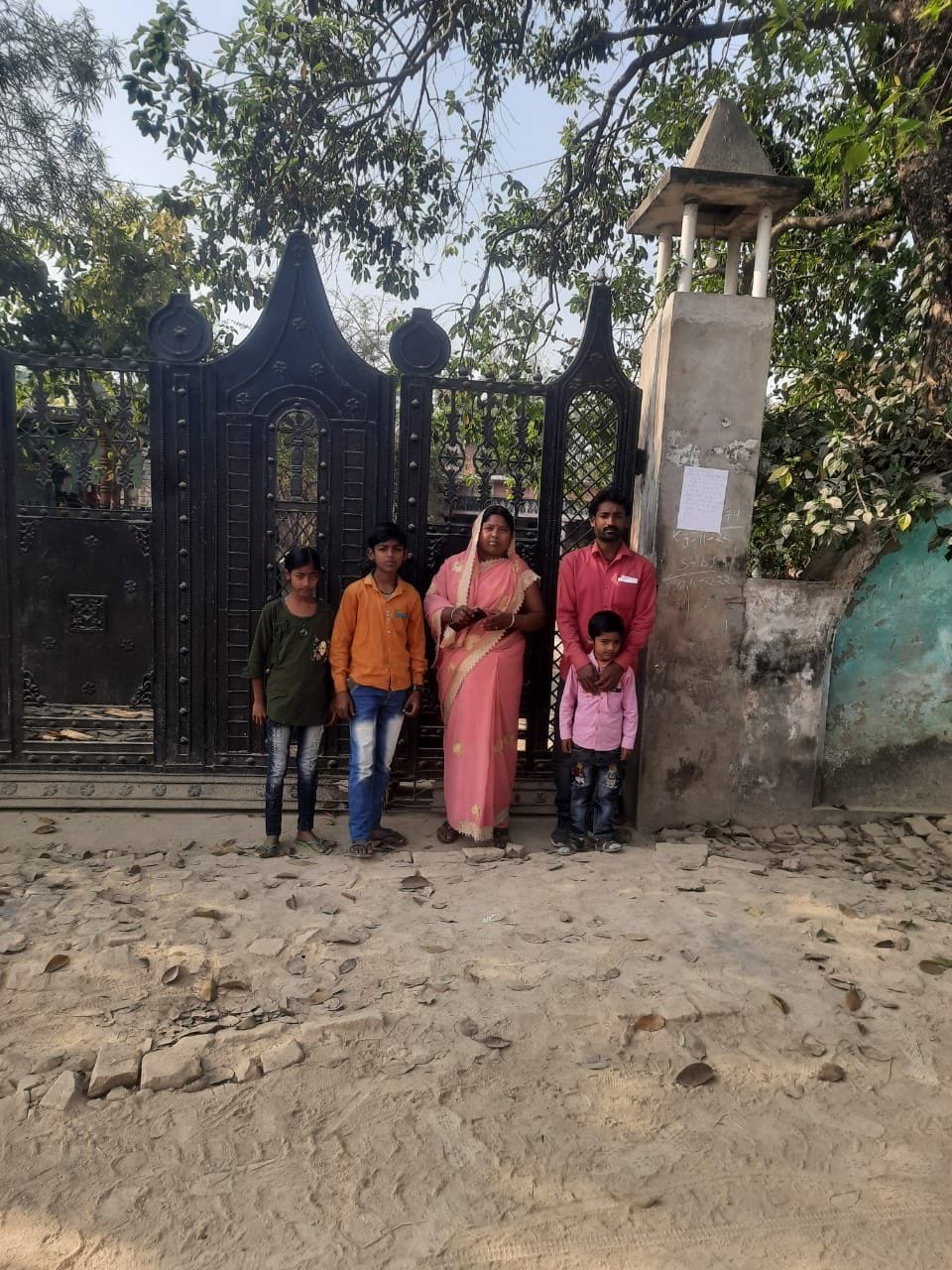 Broken police active on putting up posters to escape from home