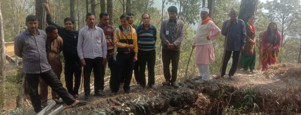 Demand to build a road five hundred meters away from the source of drinking water