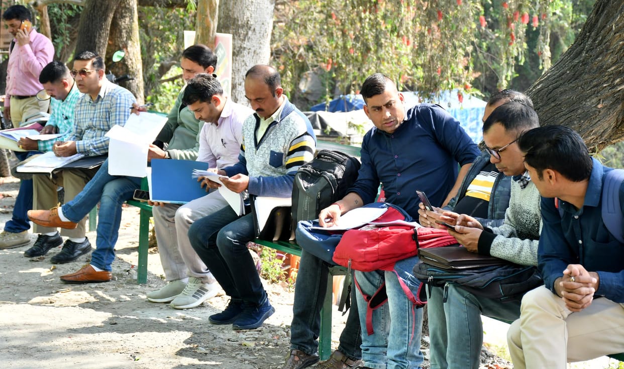 35 soldiers took part in the interview for the post of Inspector