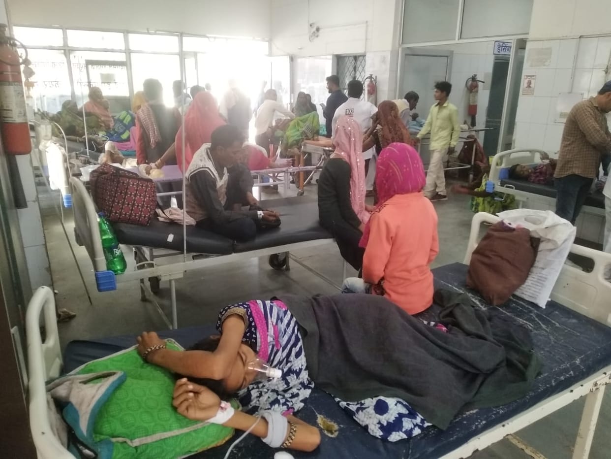 Accidents and quarrels increased the difficulties, beds became full ... treatment on stretcher