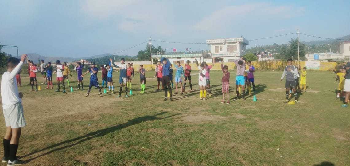 Sports Activity in Goralchaur Field