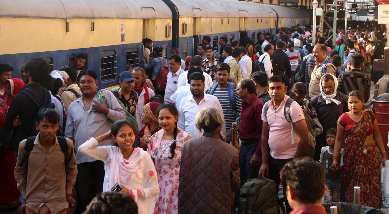 Difficulty in getting job heavy rush in trains and buses