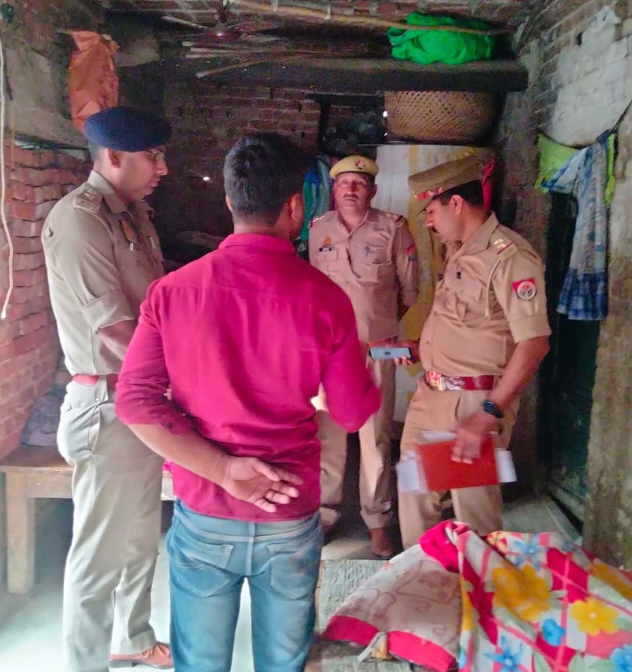 Girl dead body found hanging from dupatta