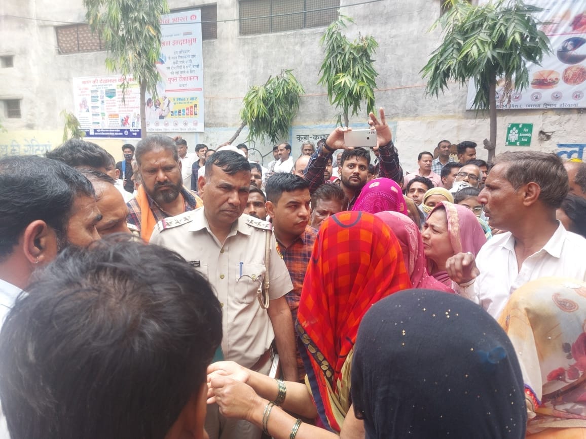 uproar over death of mother and child relatives created ruckus in phc
