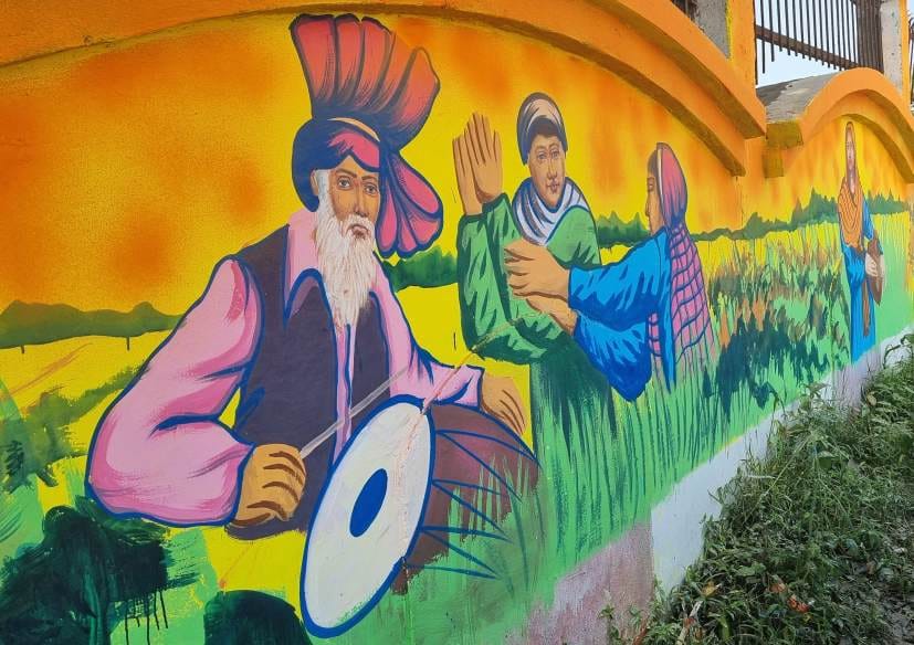 Preparations for G-20, walls will speak