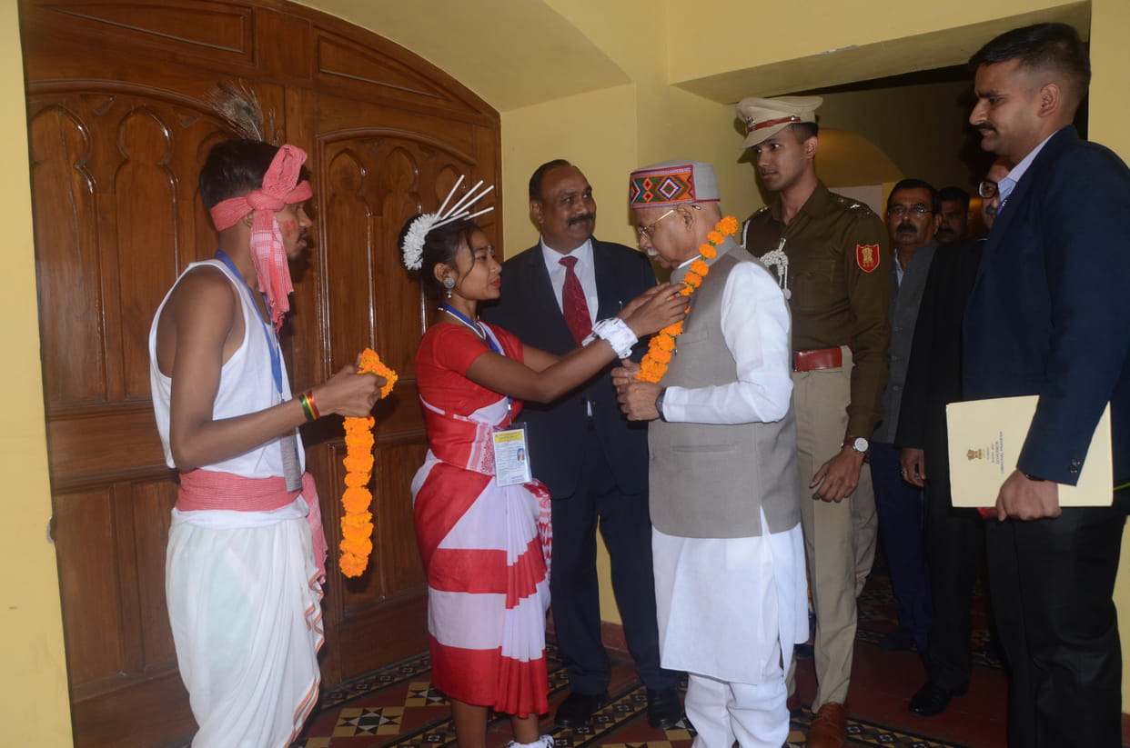 Youths from Jharkhand tied the knot at Gaiety Theater