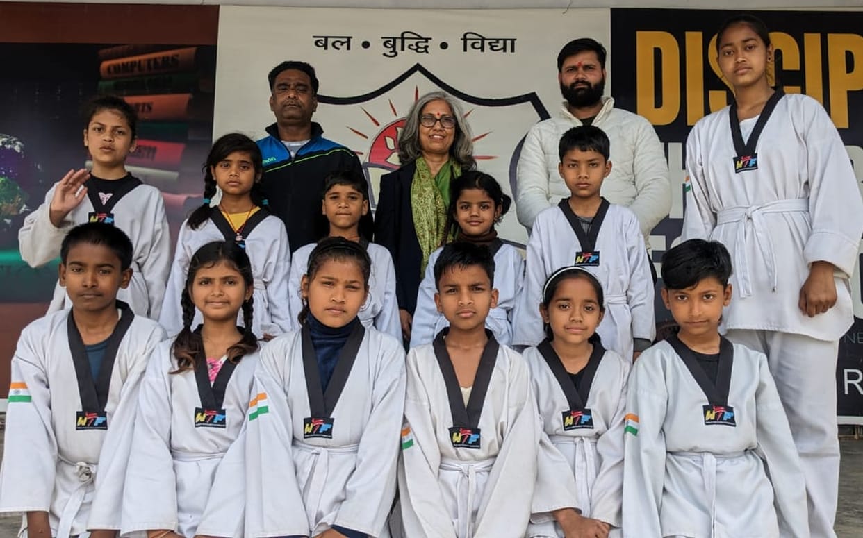 Winners of Belt Grading Competition felicitated