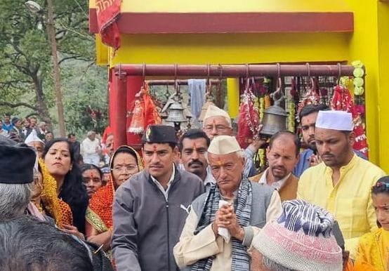 Former Governor Koshyari Pooja