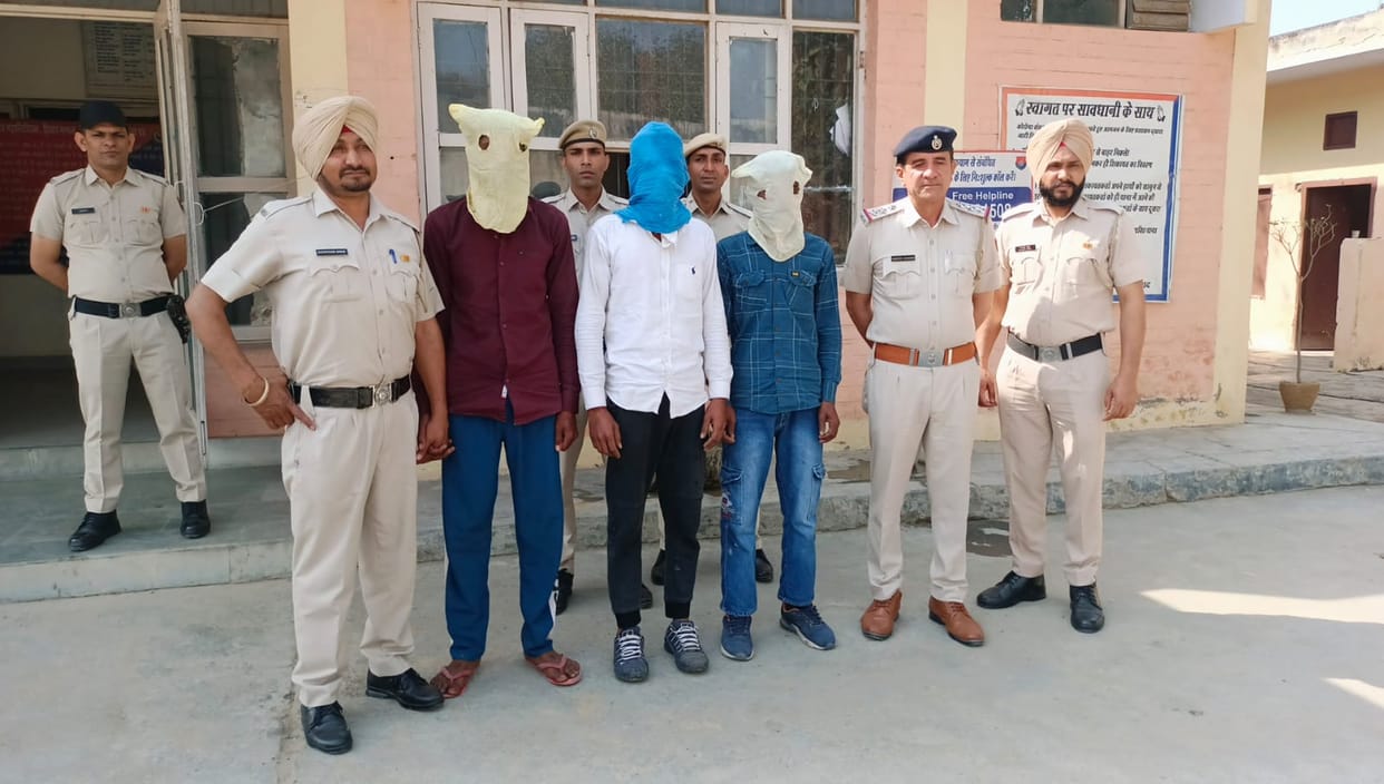 Three members of the gang arrested for stealing from the councilor's showroom