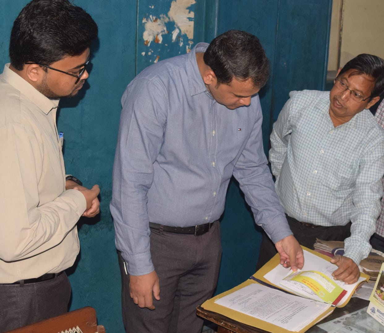 Responsible could not show the files of the scheme to the DM