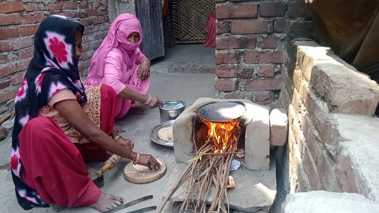 If the price of cylinders increased, then the stoves started burning