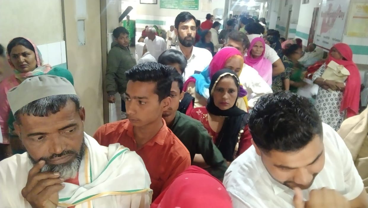 Flu OPD started in BPS, 350 patients arrived on the first day