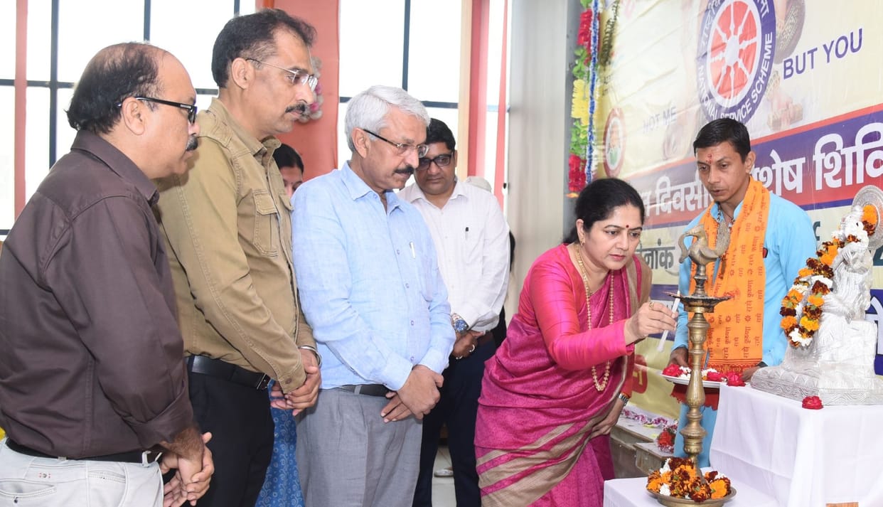 NSS is the best medium to connect with the society along with teaching the art of living