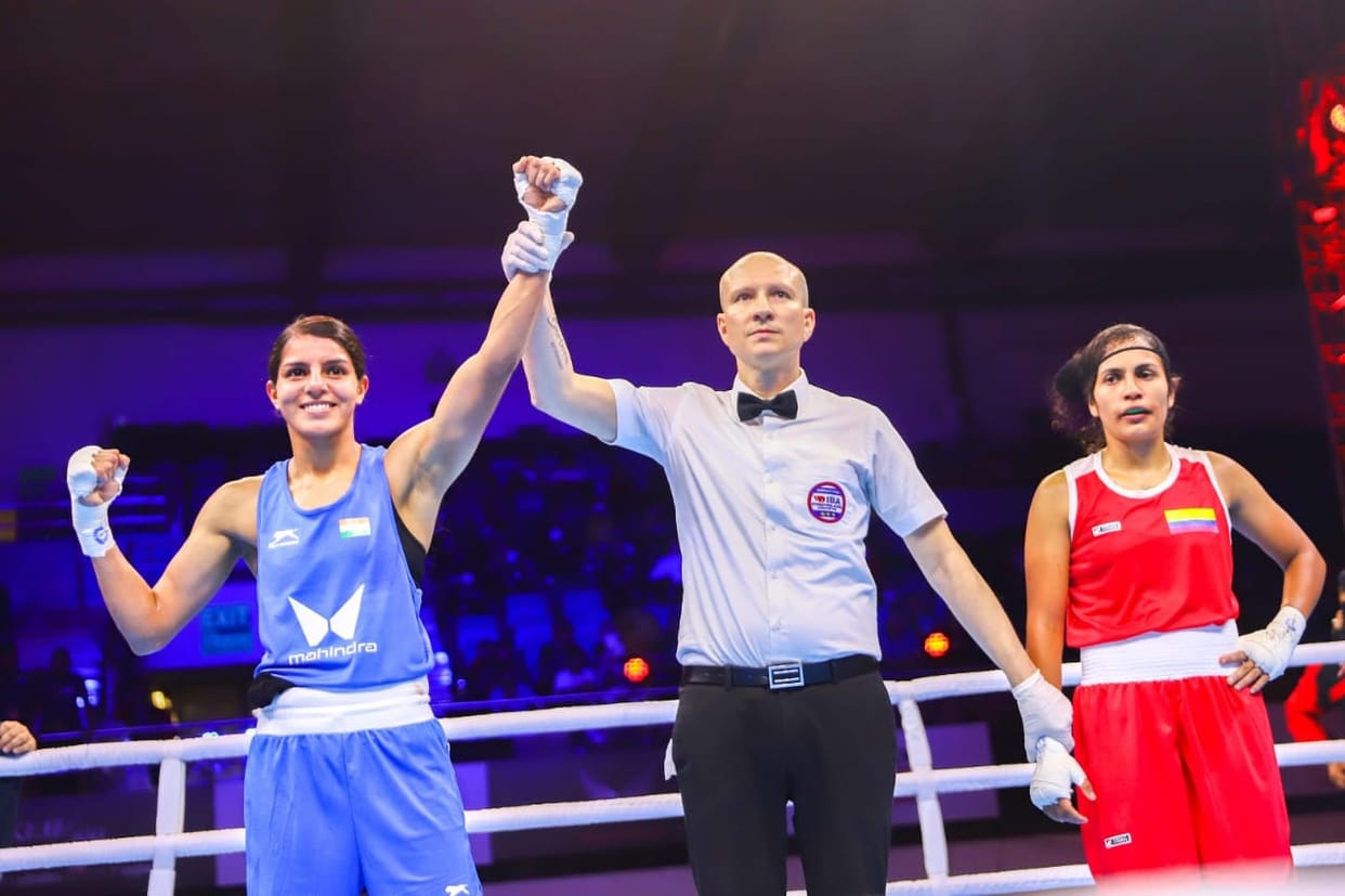 Bhiwani's three daughters showed their boxing skills, made it to the next round