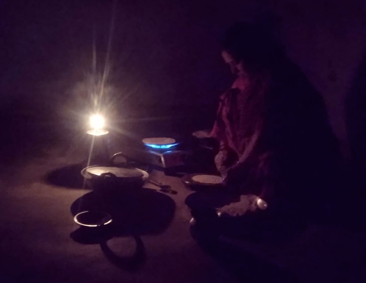 People struggled for water due to power crisis