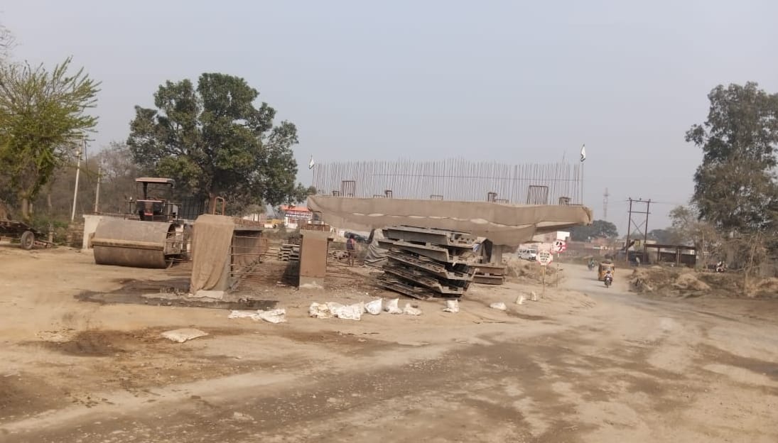 The construction of Panipat-Khatima highway again picked up pace