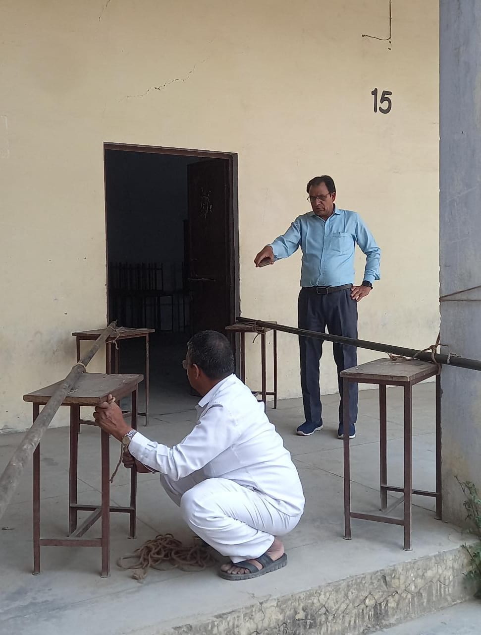 Election will be held today on the post of 417 operators in the district