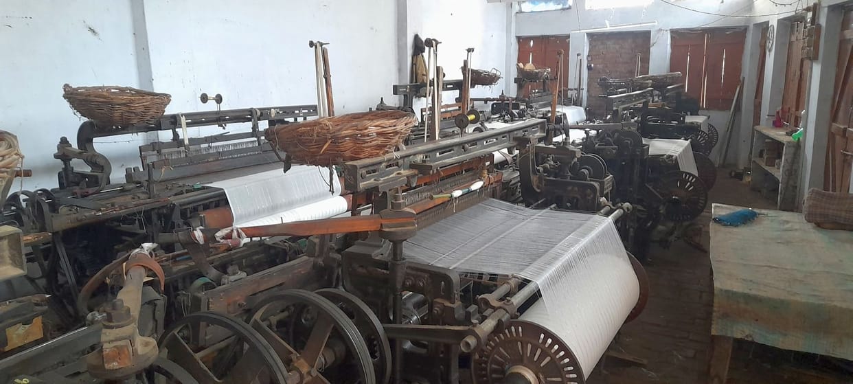 production stopped in powerlooms