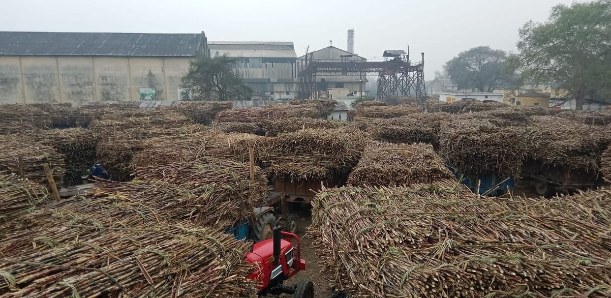 Farmers cooperative sugar mill closed due to fault in boiler tube