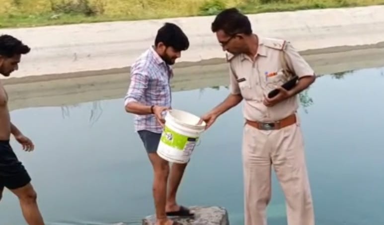 Fetus found in canal, police engaged in investigation