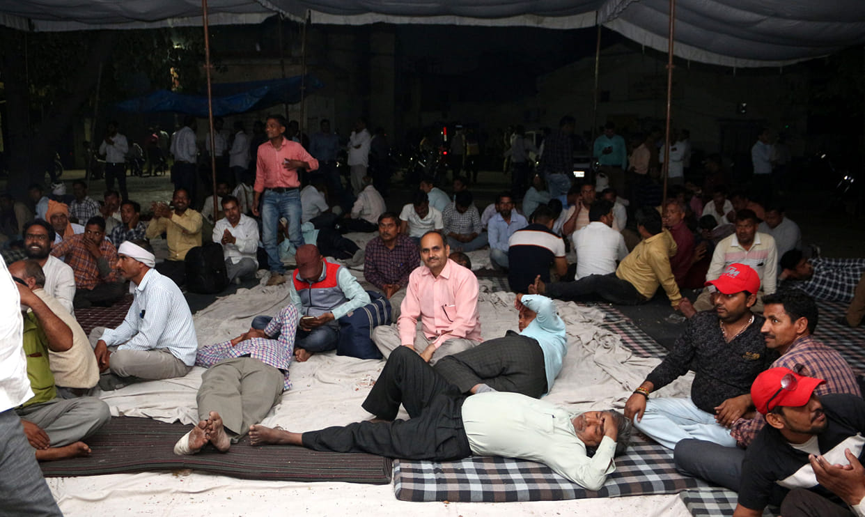 Nine contract workers removed